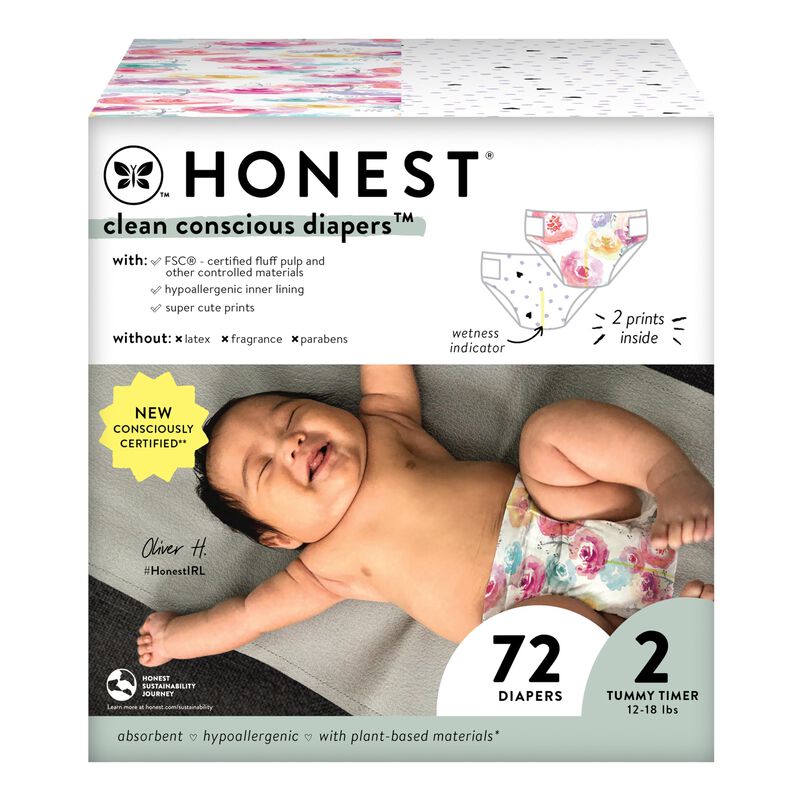Pa&ntilde;ales The Honest Company Clean Conscious, Tal... image number null