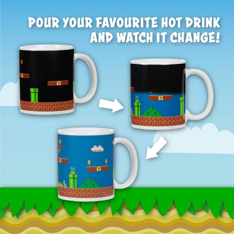 Taza Super Mario Bros Cl&aacute;sico Edici&oacute;n Coleccion... image number null