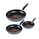 Juego de 3 Sartenes T-Fal Daily Stone Azules