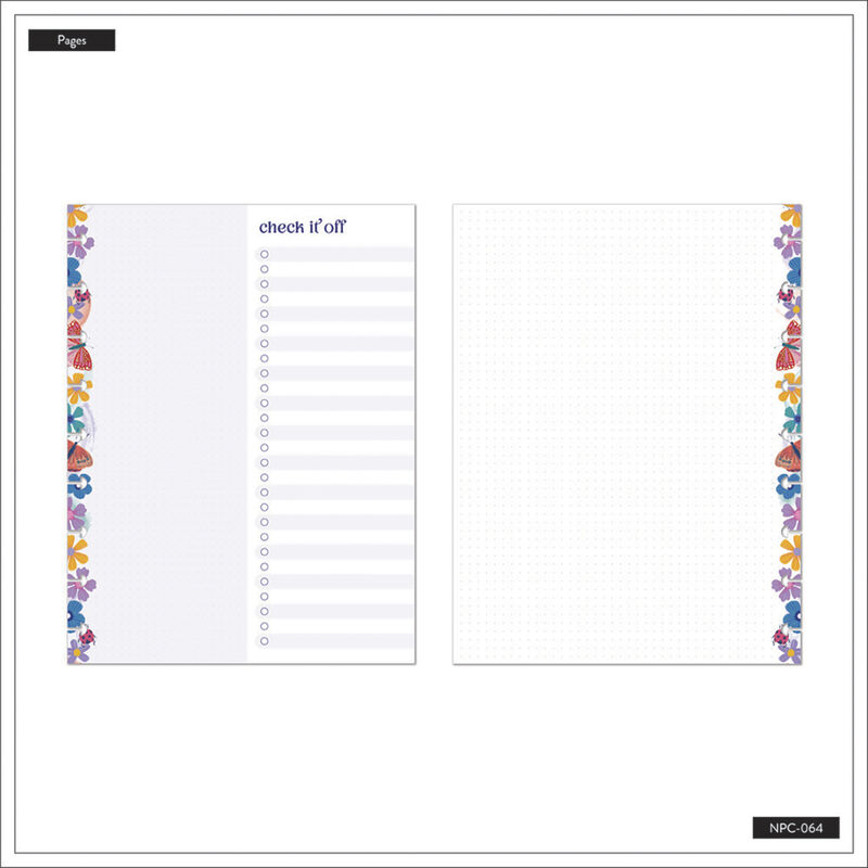 THP Butterfly and Floral Classic Notebook image number null