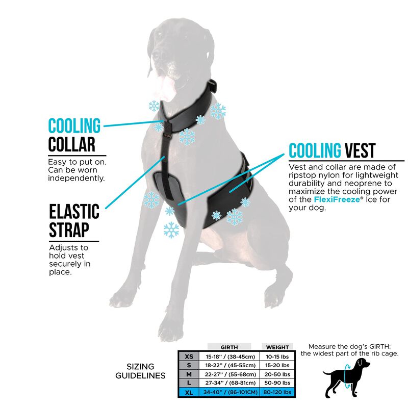 Chaleco Refrigerante Para Perro Coolerdog Xl 86... image number null