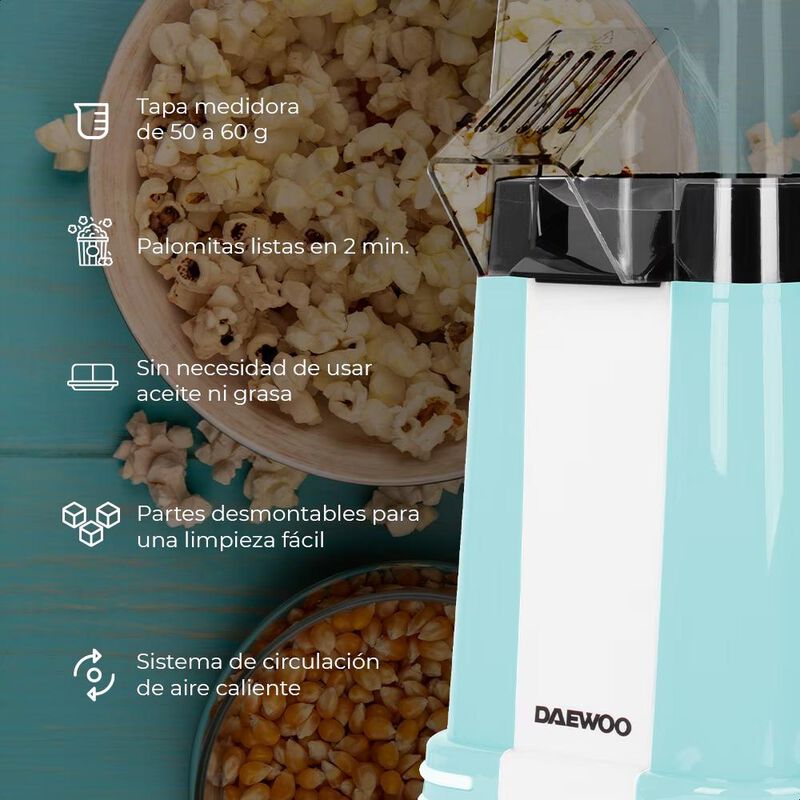 MAQUINA DE PALOMITAS PALOMITERO DAEWOO DPP-748 image number null