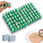 Kit De 72 Sellos De Letras Y N&uacute;meros Hauojaus