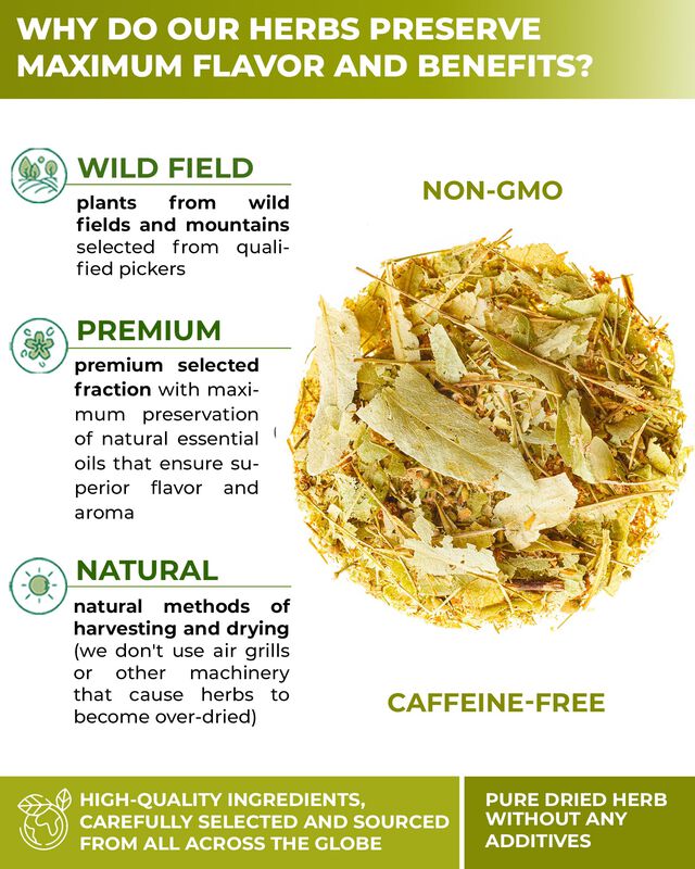 T&eacute; Wildfield Herbs 113 g Flor De Tilo (tilia Co... image number null
