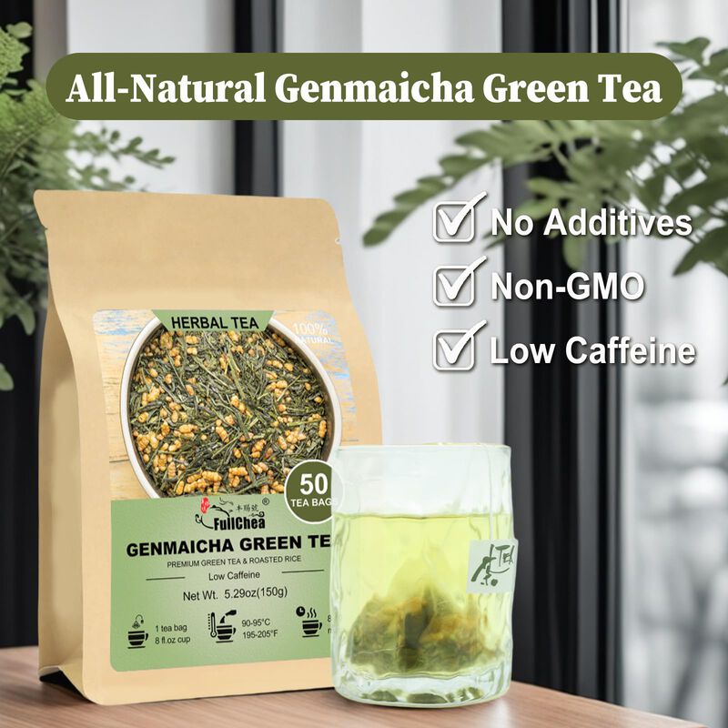 T&eacute; Fullchea Genmaicha 50 Bolsas De T&eacute; Verde Y A... image number null