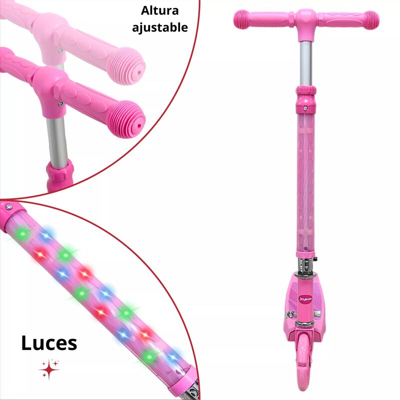 Scooter Pat&iacute;n Del Diablo Para Ni&ntilde;os Con Luces P... image number null