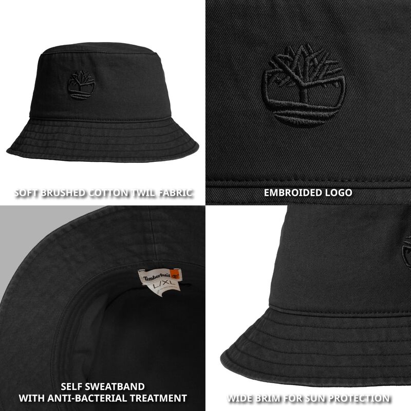 Sombrero Timberland Black Bucket De Sarga De Al... image number null