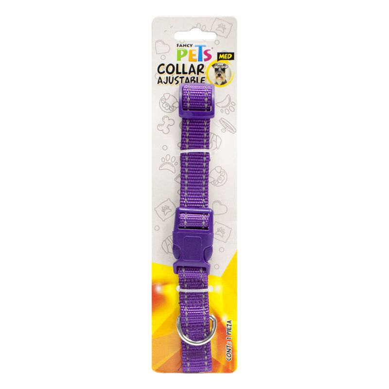 Fancy Pets Collar Ajustable De Nylon Con Bandas... image number null