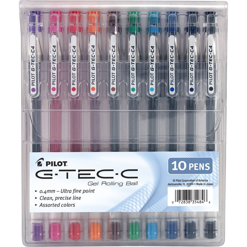 Bol&iacute;grafos Enrollables De Tinta De Gel Pilot G-... image number null