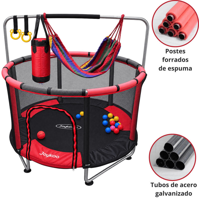 Trampol&iacute;n Infantil 140 Cm 55 Pulgadas Parque De... image number null