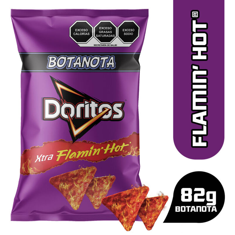 DORITOS FLAMIN HOT BOTANOTA 82GR image number null