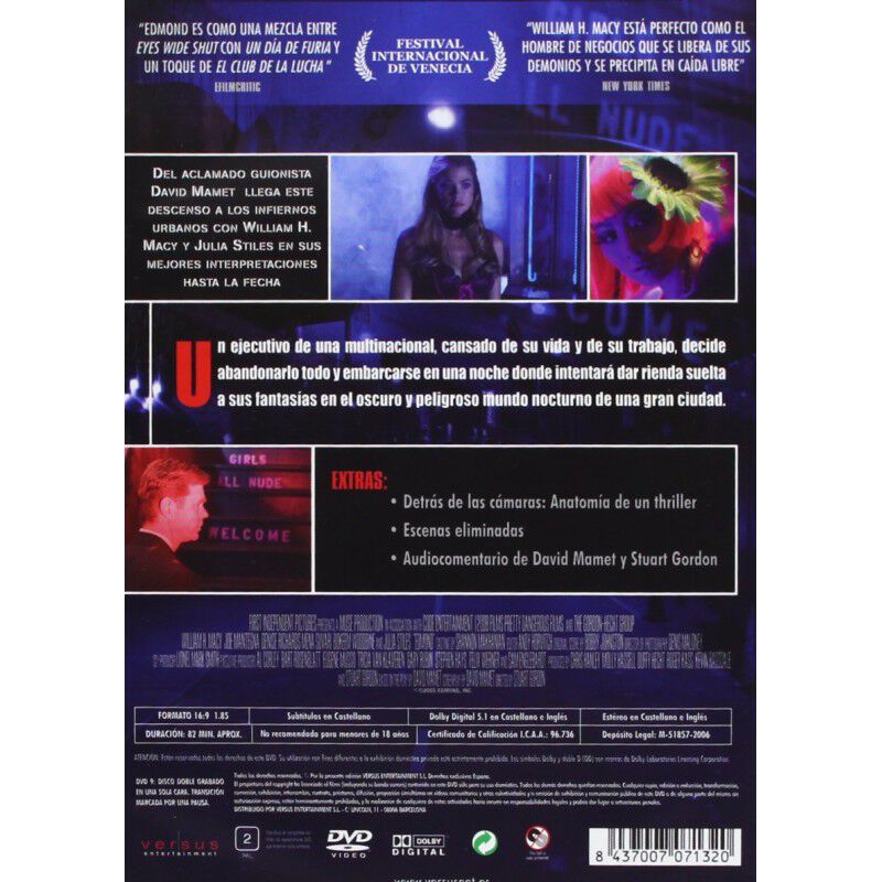 Edmond [DVD] image number null