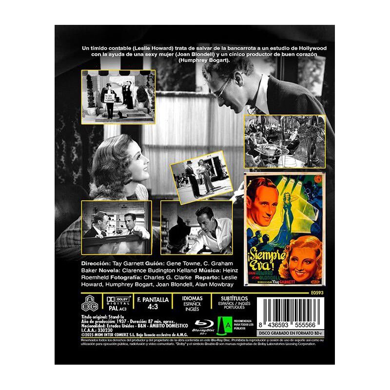Siempre Eva [blu-ray R] (1937) Stand-in image number null