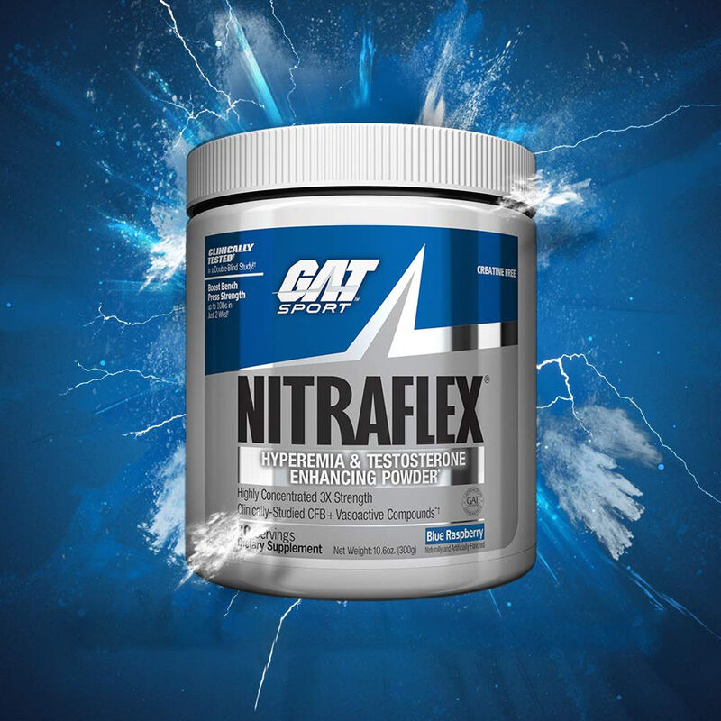 Nitraflex Gat Blue Raspberry 300 gr image number null