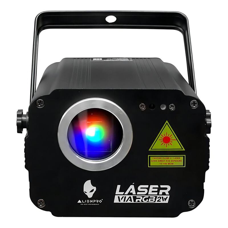 Láser Via Rgb 2W Alienpro 50W Dmx Iluminación D... image number null