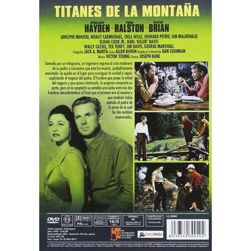 Titanes De La Monta&ntilde;a [dvd] image number null