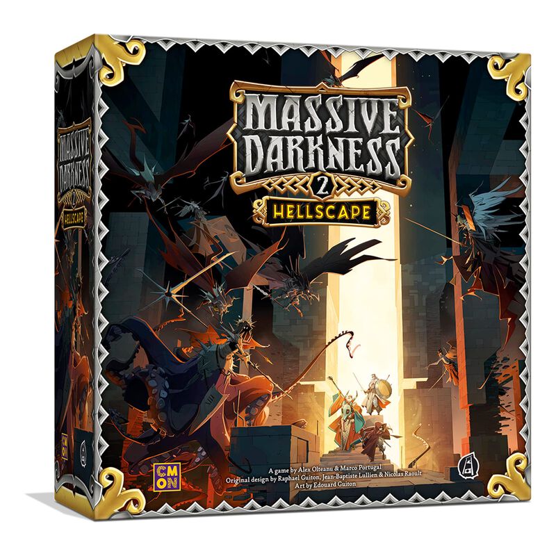 Juego De Mesa Cmon Massive Darkness 2 Hellscape... image number null