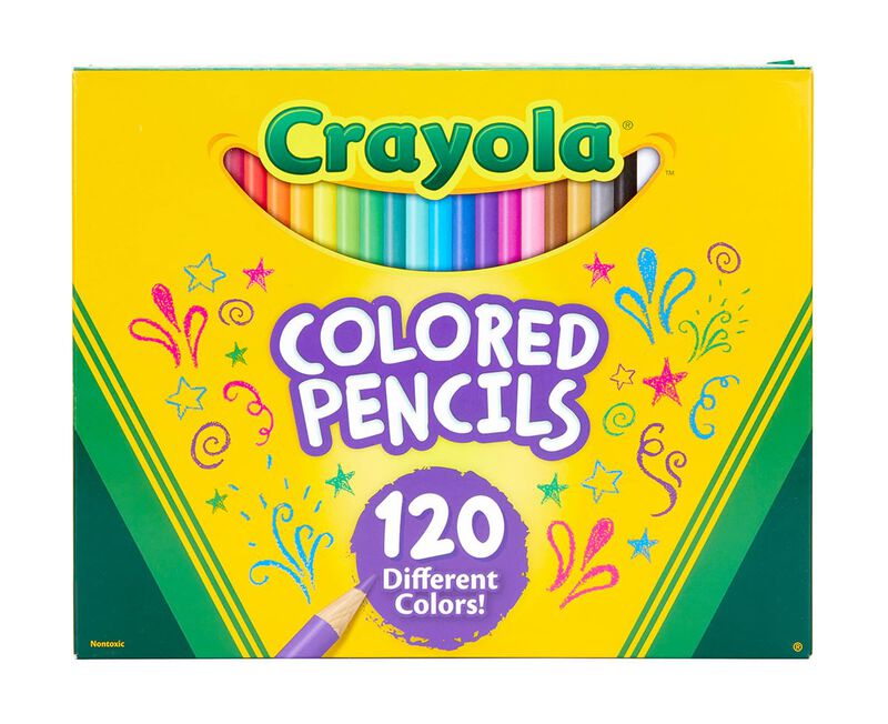 Juego De L&aacute;pices De Colores Crayola De 120 Unid... image number null