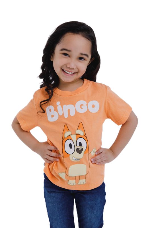 Camiseta Bluey Bingo Con Estampado 2t Para Ni&ntilde;o... image number null