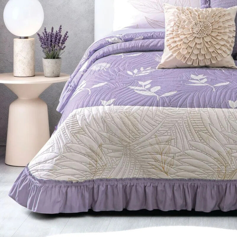 Colcha Neo Belma Lavanda King Size Con Fundas C... image number null