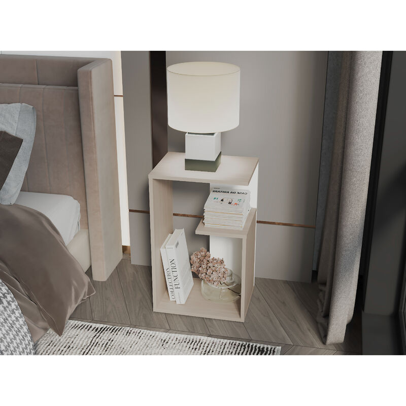 Mesa Evert Nacar y Blanco Virtual Muebles image number null