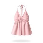 Top Peplum Con Tirantes
