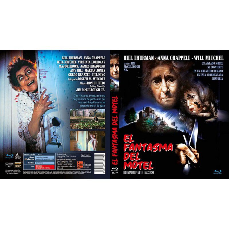 El Fantasma Del Motel [blu-ray] (1983) Mountain... image number null