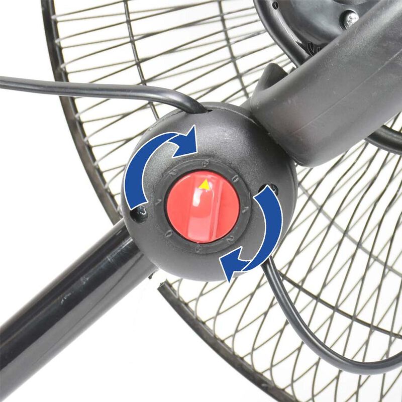 Ventilador de Pared Mytek 3196 18" 3 Vel Oscila... image number null
