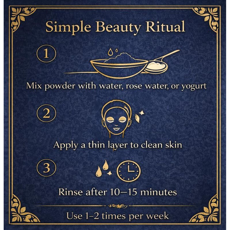 Mascarilla Facial DIY Feriha Nila Polvo Azul 50... image number null