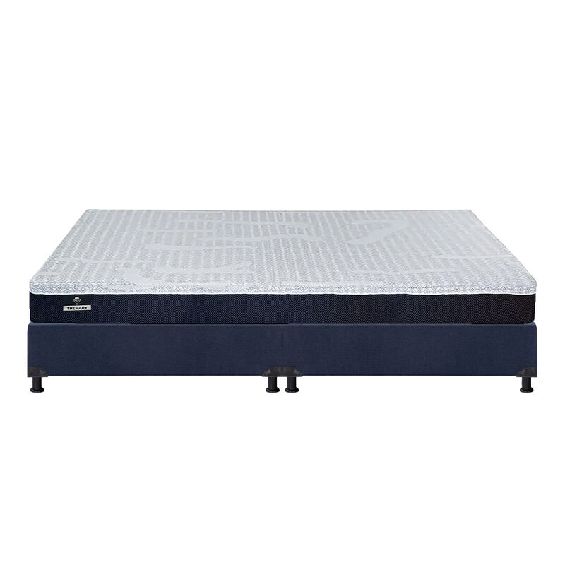 Colch&oacute;n King Size Therapy + Box + 2 Almohadas T... image number null