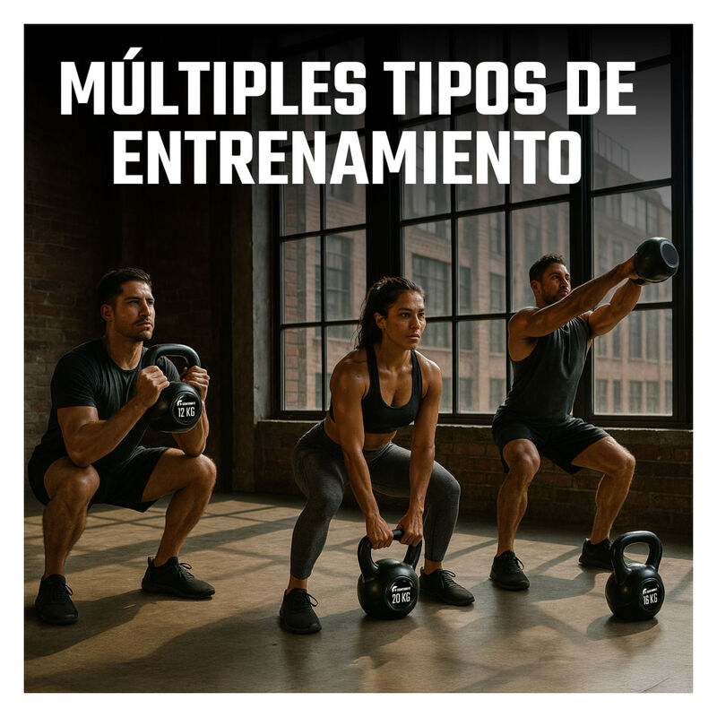 Pesa Rusa Kettlebell 16kg 35lb Cross Fitness Gi... image number null