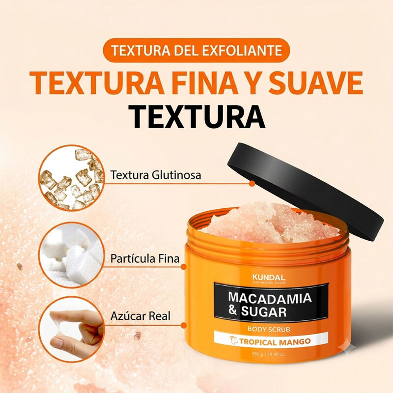 Exfoliante Corporal Kundal Macadamia & Sugar Yl... image number null