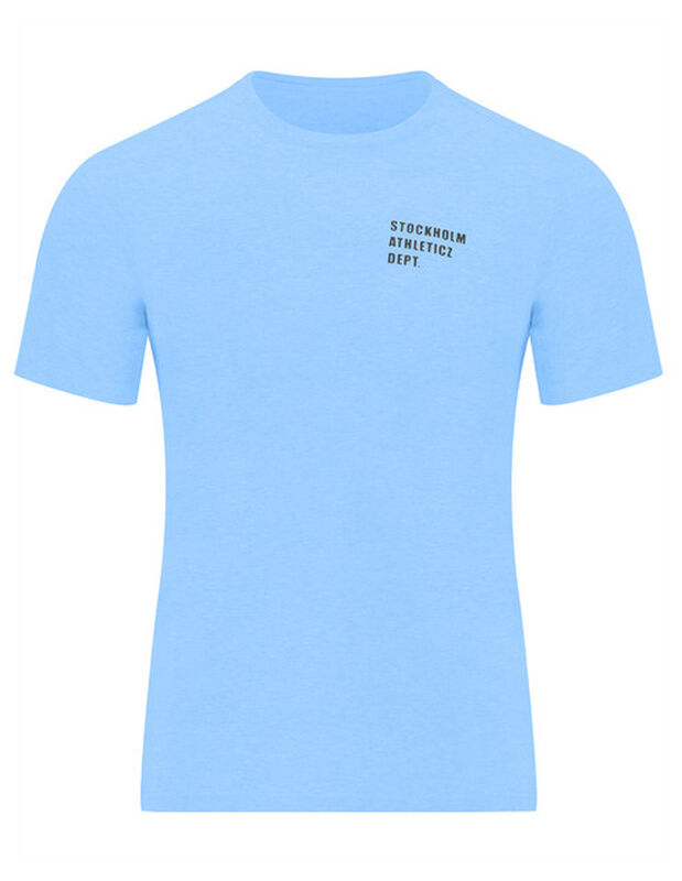 Playera Caballero Basica Premium Estampado Azul... image number null