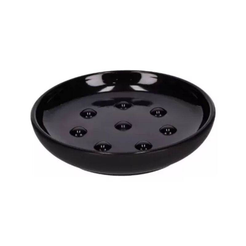 Jabonera Fashion Pvc Negra Namaro Design image number null