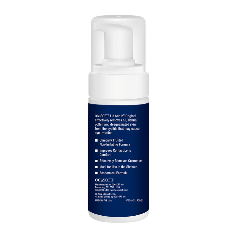 Limpiador De P&aacute;rpados Ocusoft Lid Scrub Origina... image number null