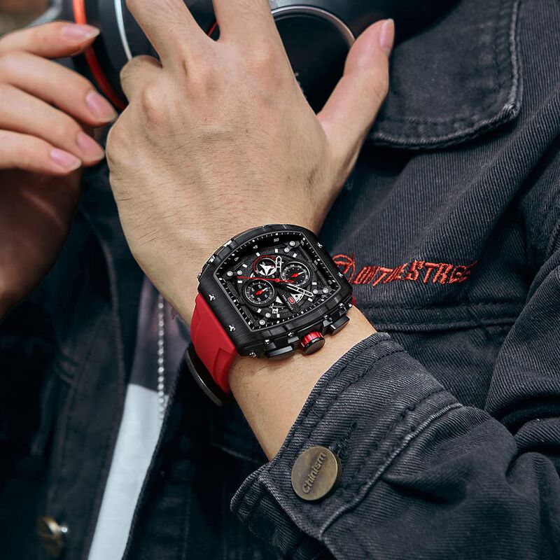 Reloj Mf Mini Focus Fashion Tonneau Chronograph... image number null