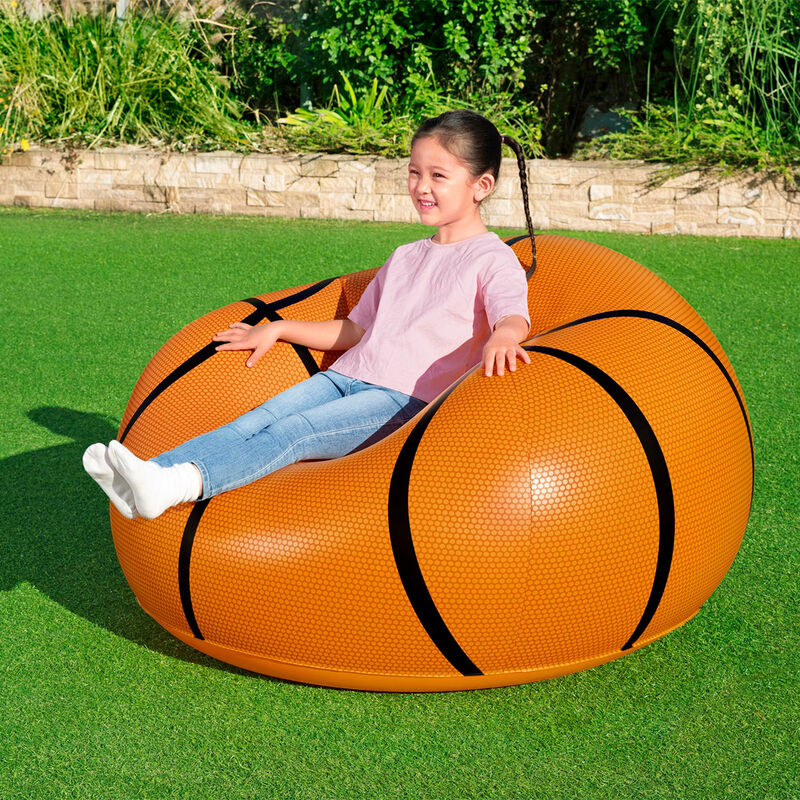 Sill&oacute;n Inflable 1.14X1.12X.66cm Bal&oacute;n de Basque... image number null