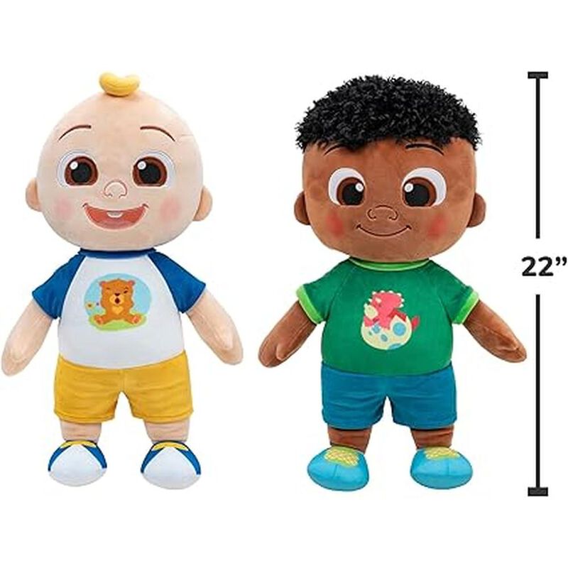 Cocomelon My Buddy Jj & Cody, Peluche Extra Sua... image number null