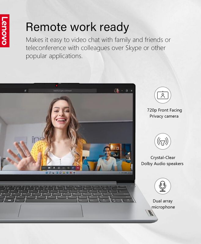 Ordenador Port&aacute;til Lenovo Ideapad 1 14 4 Gb Ram... image number null