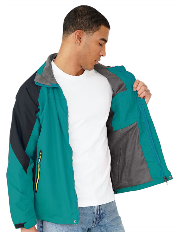 Chamarra Unisex Impermeable Gorro Desmontable D... image number null