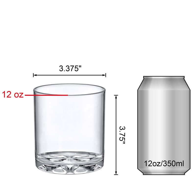 Vaso De Bebida Amazing Abby 340 ml (pack De 6) ... image number null