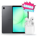 Combo Tablet Samsung Galaxy Tab A11 64gb 4gb Ram 8.7" Gris + Aud&iacute;fonos Bluetooth