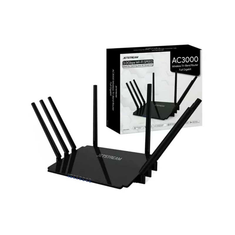 Router para juegos Jetstream ERAC3000 Tri-band ... image number null