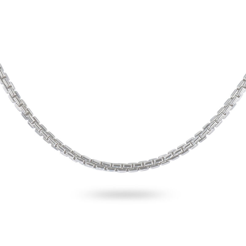 Cadena Plata 925 Redonda Ajustable 43+3 Cm Unis... image number null
