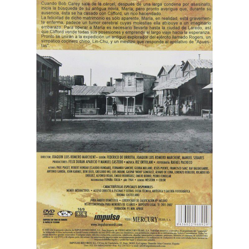 Antes llega la muerte [DVD] image number null