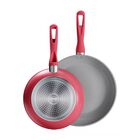 Juego De Sartenes Tramontina 80110/038ds-mx 2 Piezas Rojo