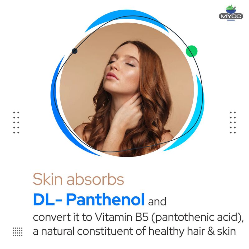 Dl-pantenol En Polvo Myoc Provitamina B5 Para C... image number null