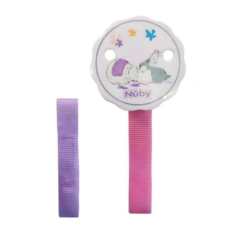 Sujeta Chup&oacute;n Pacifinder Nuby Rosa Lila image number null