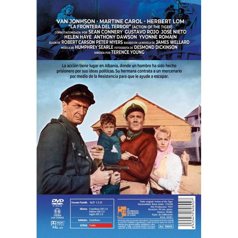 La Frontera Del Terror [dvd] (1957) Action Of T... image number null