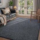 Alfombra De &Aacute;rea Finr&egrave;c Home 183 &times; 122 cm Gris Lavable Antideslizante